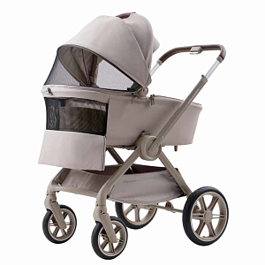 Коляска Happy Baby 2 в 1 "Kidlander", серая